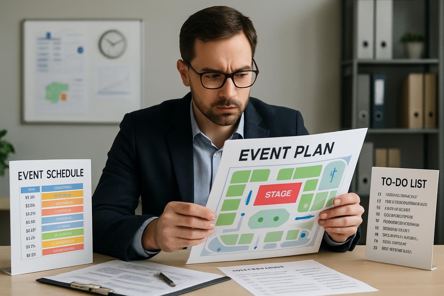 Infografía sobre organización de eventos — análisis y datos clave 2026