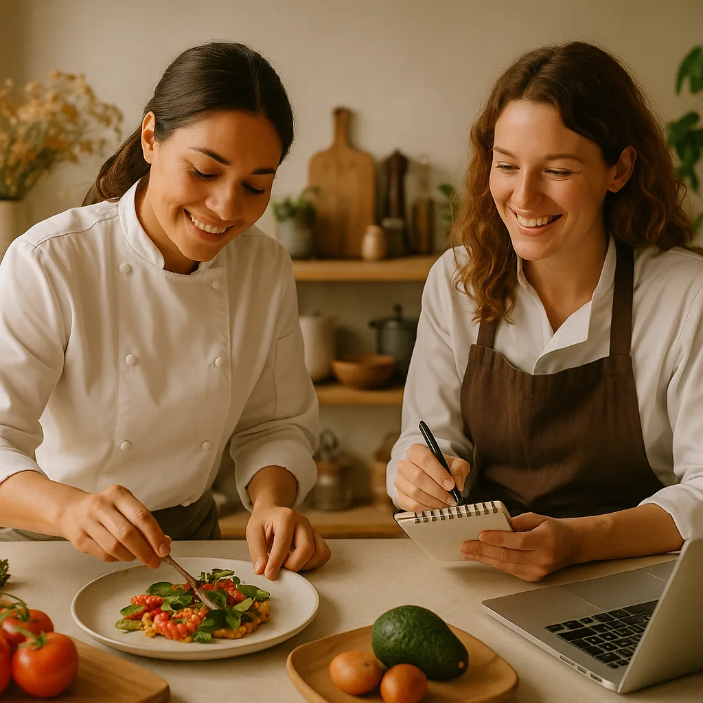 Equipo Lola en cocina